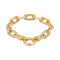 Bracelet Bracelet Maille Forçat jumelée Or jaune 58 Facettes 4651187CN