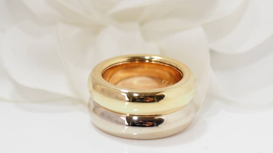 Bague 49 Poiray bague "Symbole" trois ors 58 Facettes 31968