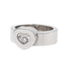 Bague 52 Chopard Bague Coeur Happy Diamonds Or blanc Diamant 58 Facettes 3798070RV