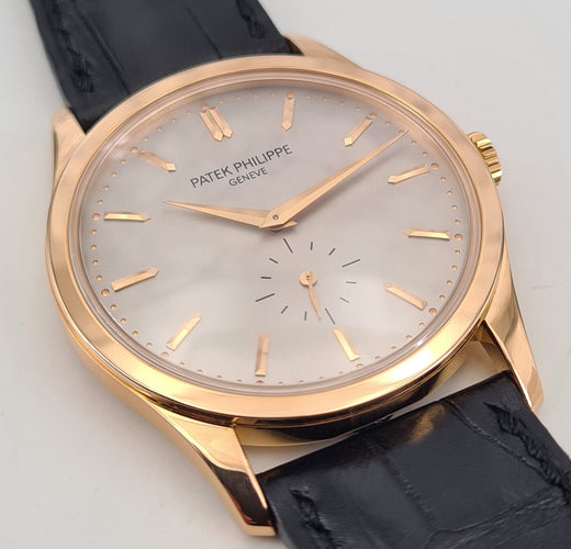 Montre PATEK PHILIPPE - Montre Calatrava 5196R 58 Facettes 5196R-001-1