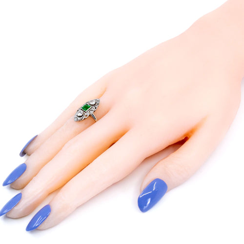 Bague 52 Bague taille marquise diamant émeraude platine 58 Facettes 6CD3767A46234677B32C1E78852E3D8D