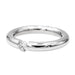 Bague 56 Bague Or blanc Diamant 58 Facettes 2912911CN