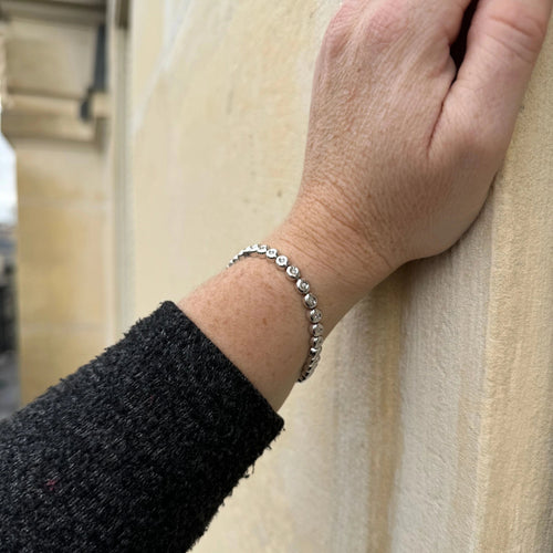 Bracelet Bracelet tennis diamants 58 Facettes REF24060-223