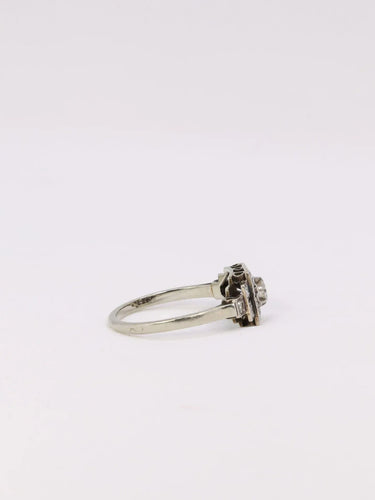 Bague Bague Art Déco diamants 58 Facettes J358
