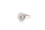 Bague 53 Bague marguerite diamant 1cts G/SI1 58 Facettes 26583-26658