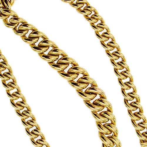 Collier Collier à chaîne gourmette 58 Facettes 37423