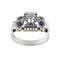 Bague Bague avec saphirs et diamants 58 Facettes 30533