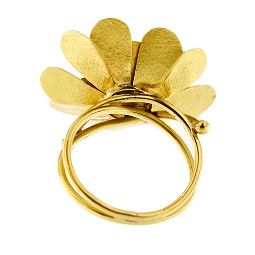 Bague 56 Bague fleur 58 Facettes 34565