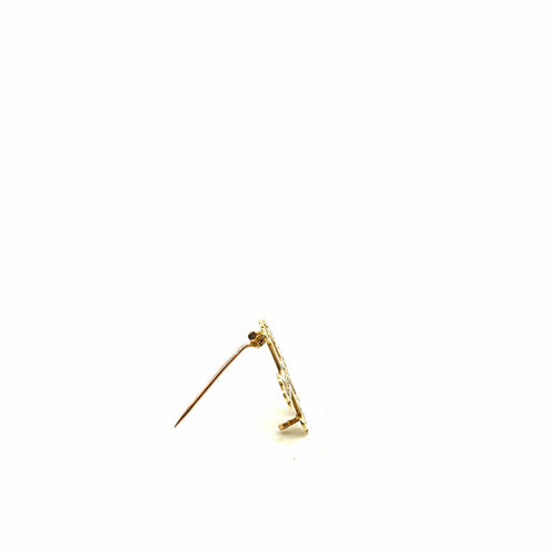 Broche Broche Croix de Lorraine Yellow Gold 58 Facettes