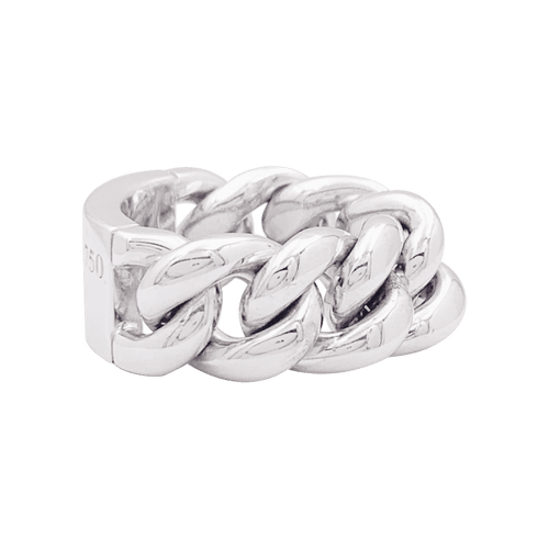 Bague 49 Bague Dior, "Gourmette", or blanc. 58 Facettes 34118