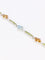 Bracelet Bracelet ligne or blanc citrines péridots topazes bleues 58 Facettes 1CA0000006/1