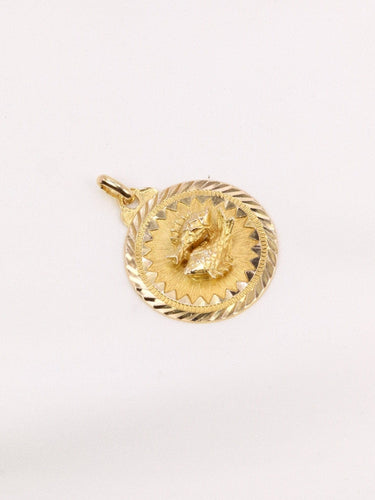 Pendentif Pendentif signe Poisson or jaune 58 Facettes J482
