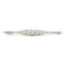 Broche Broche "Barre" en platine et diamants 58 Facettes 76121C0F153B437E9E9194CC8655704C