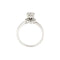 Bague 55 Bague solitaire avec diamants 0,84 ct 58 Facettes 36977