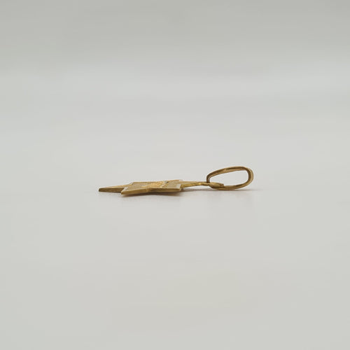 Pendentif Pendentif Étoile de David en or jaune 58 Facettes