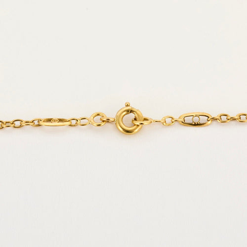 Collier Longue chaine or jaune 58 Facettes CHAL01723