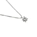 Collier DAMIANI - Collier solitaire or blanc diamant 0,40 ct 58 Facettes 37821