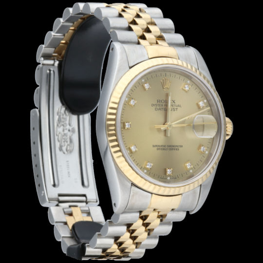 Rolex Datejust 36 Uhr 18K Gelbgold / Stahl