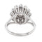 Bague 55 Bague Pompadour Or blanc Diamant 58 Facettes 2991730CN