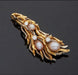 Broche Broche Algue Gilbert Albert Diamants Perles Or Jaune 58 Facettes BS161