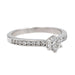 Bague 51 Bague Solitaire Or blanc Diamant 58 Facettes 3384912CN