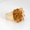 Bague 54 Bague articulée en citrine briolette, or 14 carats, bijou cocktail en forme de fleur 58 Facettes G13887