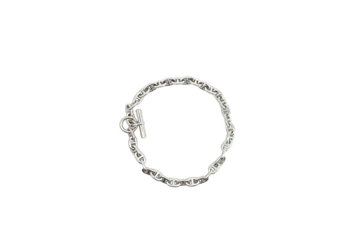 Collier Hermès - Chaîne d'ancre en argent 58 Facettes 25895