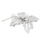 Broche Broche "Fleur" platine, or blanc, diamants. 58 Facettes 33787