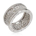 Bague 55 BULGARI - Bague B.Zero1 or blanc diamants 58 Facettes