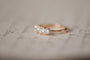 Vintage yellow gold and old mine diamond ring 