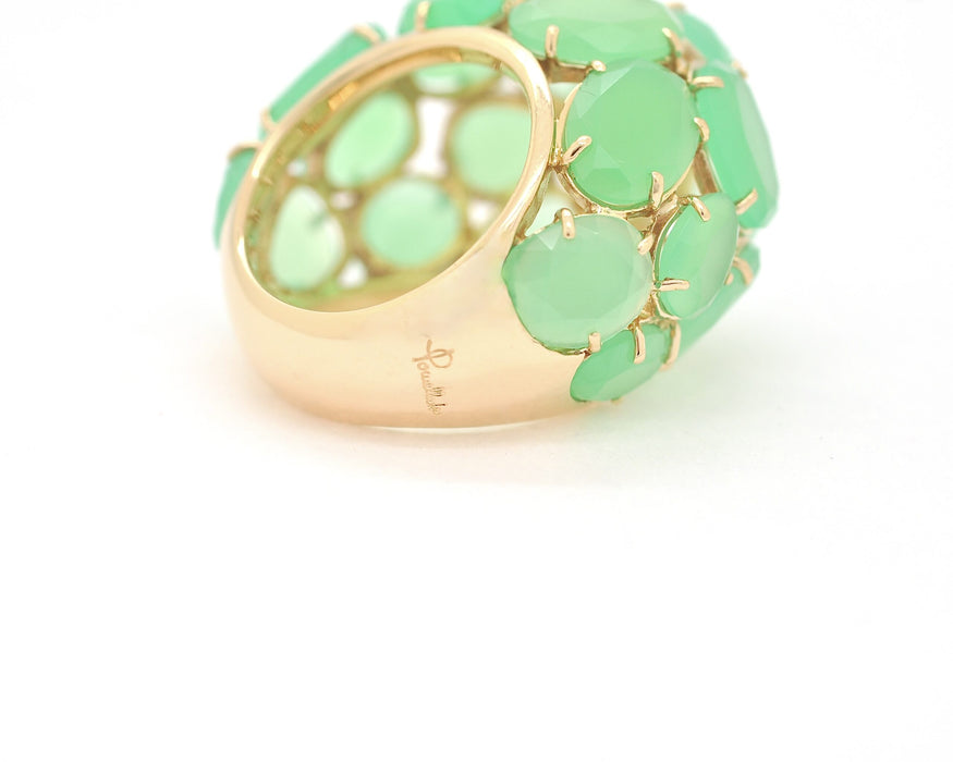 POMELLATO - Verzamelring Capri met chrysopraas