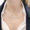 Collier Collier rivière diamants en or blanc. 58 Facettes 33964