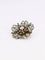 Broche Broche ancienne fleur or argent diamants taille ancienne 58 Facettes 341