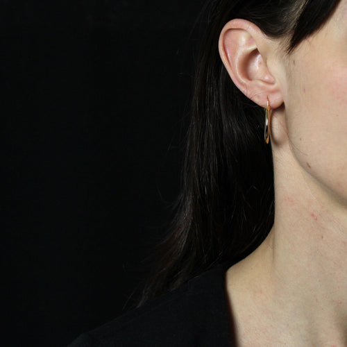 Boucles d'oreilles Boucles d'oreilles créoles or rose 58 Facettes 24-339