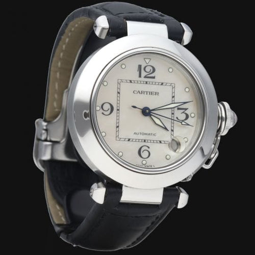Montre Cartier Montre Pasha C 35Mm Nacre Automatique 58 Facettes MT41547