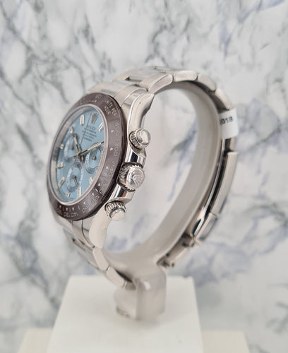 Montre ROLEX - Montre Daytona Platine Ice Blue 58 Facettes 116506
