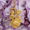 Pendentif Pendentif ancien à la rose en or 58 Facettes 25-108
