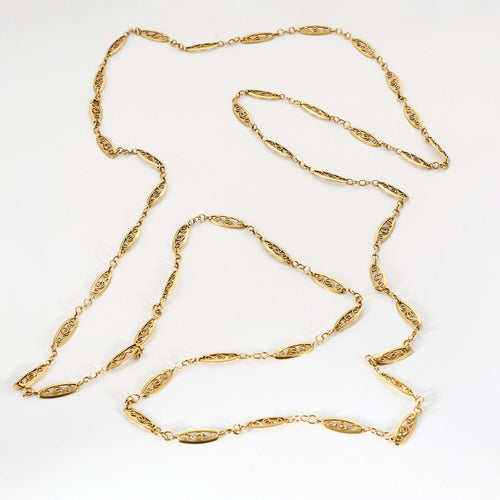 Collier Collier draperie or jaune 58 Facettes RAM28442