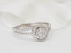 Bague 60 Bague solitaire en or blanc et diamants 0.66ct 58 Facettes 21835/30916