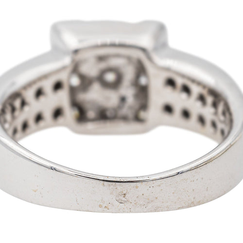 Bague 53 Bague Or blanc Diamant 58 Facettes 2624869CN