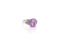 Bague 53 Bague saphir rose de 5,08cts et diamants 58 Facettes 26545-26651