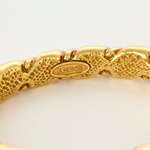 Bracelet Bracelet jonc or jaune 58 Facettes BIA0831