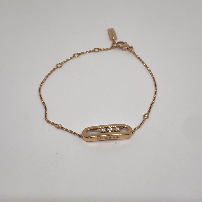 MESSIKA – Baby-Move-Armband aus Roségold mit Diamanten