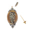 Pendentif Polyvalence victorienne : une broche-pendentif en diamant de 1850 58 Facettes 22112-0187