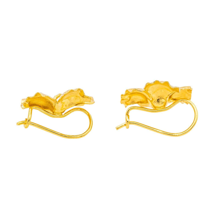 Boucles d'oreilles Boucles d'oreilles Dormeuses Or jaune 58 Facettes 3479855CN