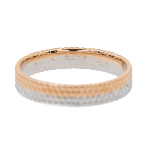 Bague 57 Non signé Bague Alliance Or rose 58 Facettes 3079845CN