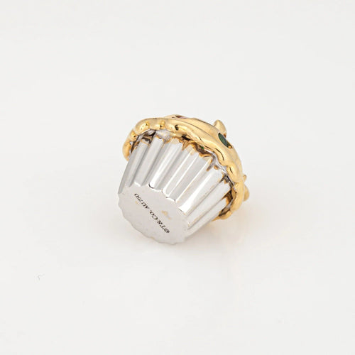 TIFFANY & Co - Breloque cupcake avec pierres précieuses 58 Facettes G13671