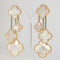 Boucles d'oreilles Van Cleef & Arpels - Boucles d’oreilles Magic Alhambra 4 motifs 58 Facettes