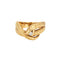 Bague 54 Bague serpent en or jaune avec diamants 58 Facettes G13721