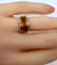 Bague Bague en or jaune 18 carats et topaze 58 Facettes AB202